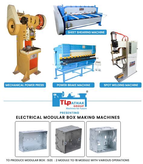 electrical modular box making machine|ELECTRICAL MODULAR BOX .